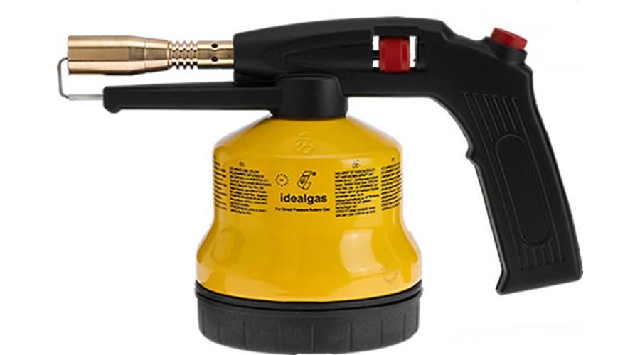 Idealgas FFLA3PM Gázlámpa forrasztáshoz (fém ház, piezzo)