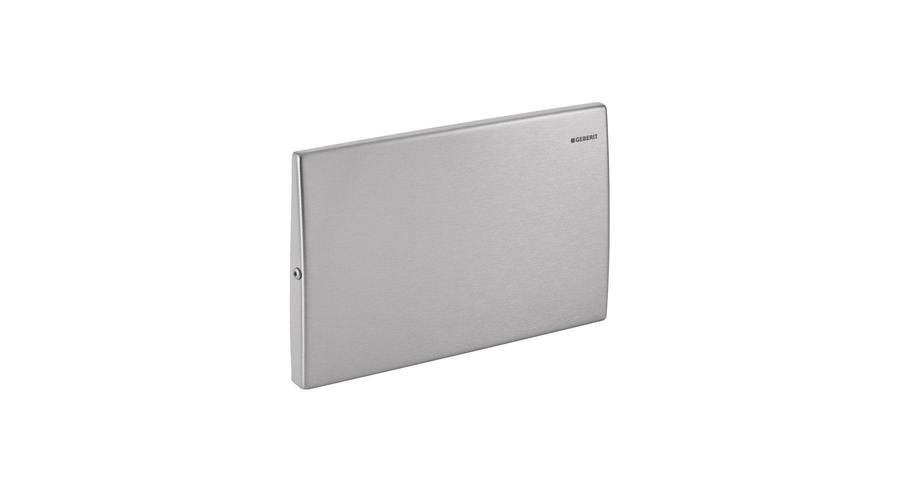 [takarólap Sigma 12 cm-es tartályokhoz, rozsdamentes acél] Geberit takarólap Sigma 12 cm-es tartályokhoz, rozsdamentes acél