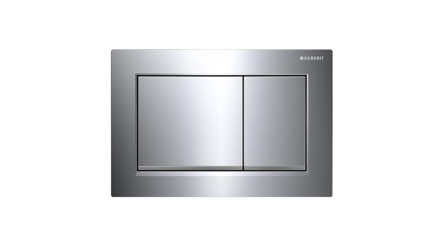 Geberit Omega30 kétmennyiséges öblítésű működtető nyomólap (115.080.KH.1)