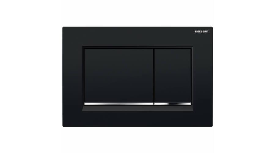 Geberit Sigma 30 működtető nyomólap, Fekete