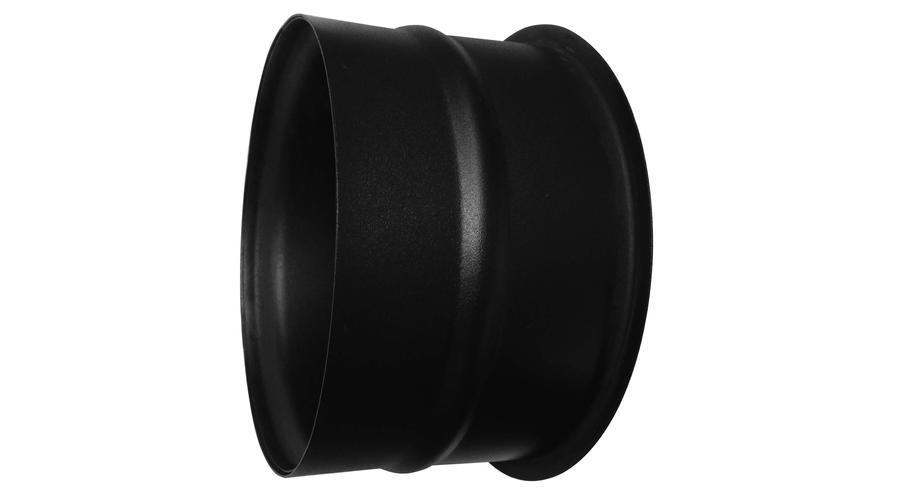 Dunaterm Fekete füstcső 160 mm Hüvely