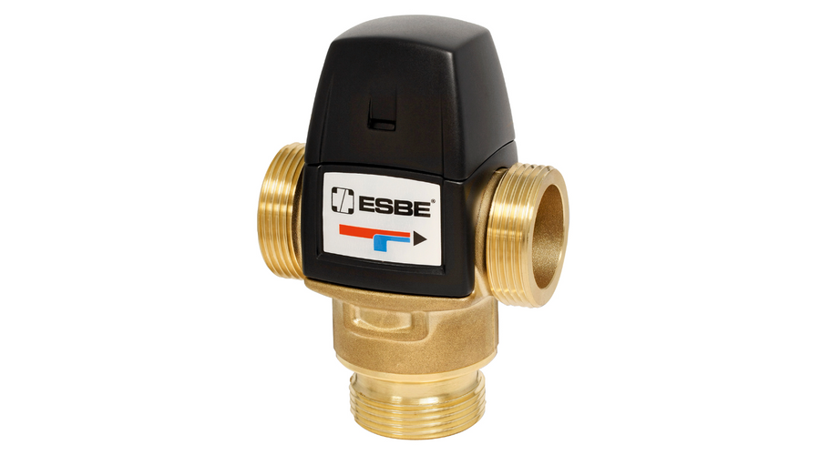 Esbe VTA522 termosztatikus keverőszelep 20-43°C 1" külső menettel kvs 3,2