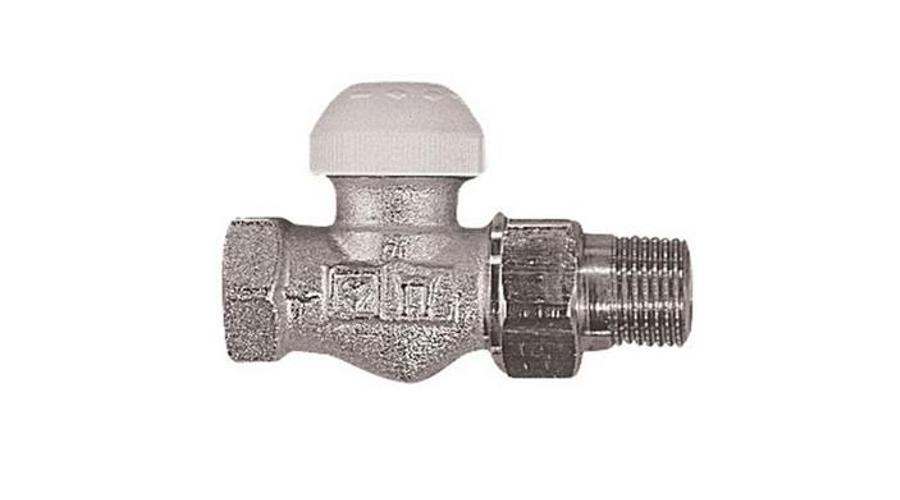 [Herz 1/2] Herz 1/2" termosztatikus egyenes radiátorszelep (1/2"-1/2")