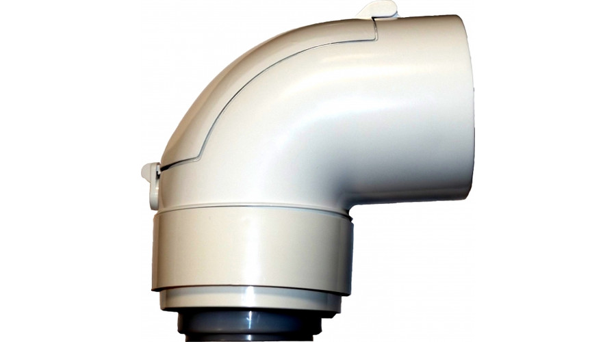 Tricox PPs/Alu ellenőrző könyök 60/100 mm 87°