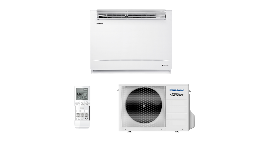 Panasonic KIT-Z35-UFE Parapet/padlón álló split klíma csomag 3,5 kW