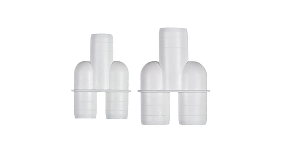 Kondenzvíz gégecső Y-toldó 20 mm (szimmetrikus)