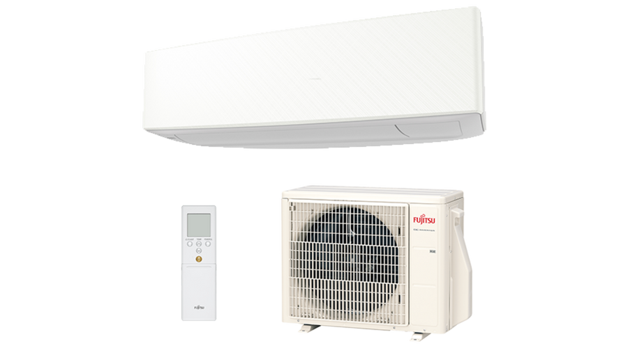 Fujitsu Design 2020 ASYG09KETE/AOYG09KETA oldalfali split klíma csomag 2,5 kw Pearl white X White