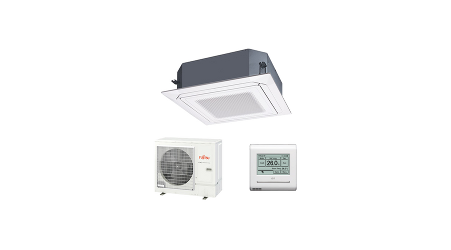 Fujitsu Standard AUXG30KRLB/AOEG30KBTB kazettás split klíma csomag 8,5 kW