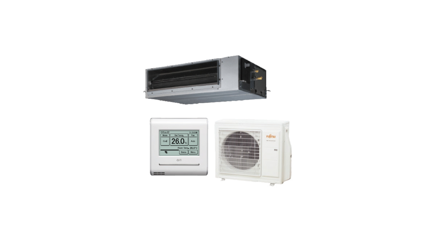 Fujitsu Standard ARXG30KHTAP/AOEG30KBTB légcsatornázható klíma berendezés 8,5 kW