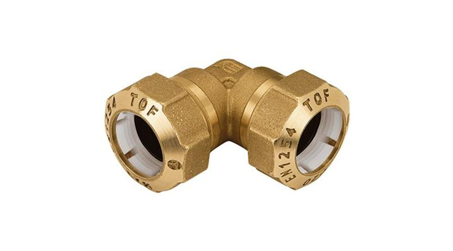 KPE csatlakozó réz egál könyök 25-25