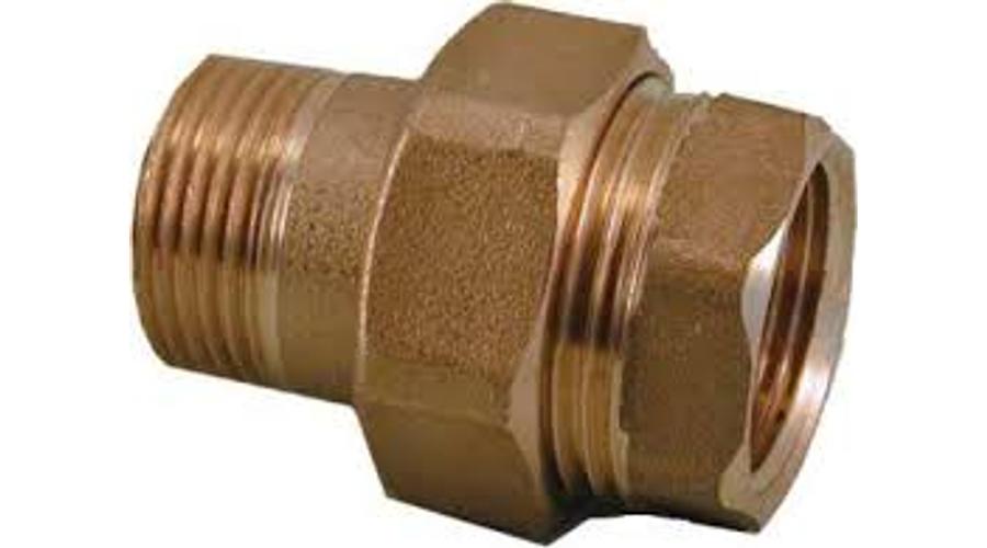 Réz menetes hollandi KB 5/4"