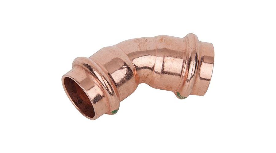 Réz Profipress ív 45° BB 28mm