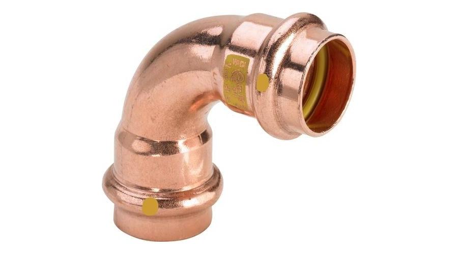 Réz Profipress G könyök BB 28mm