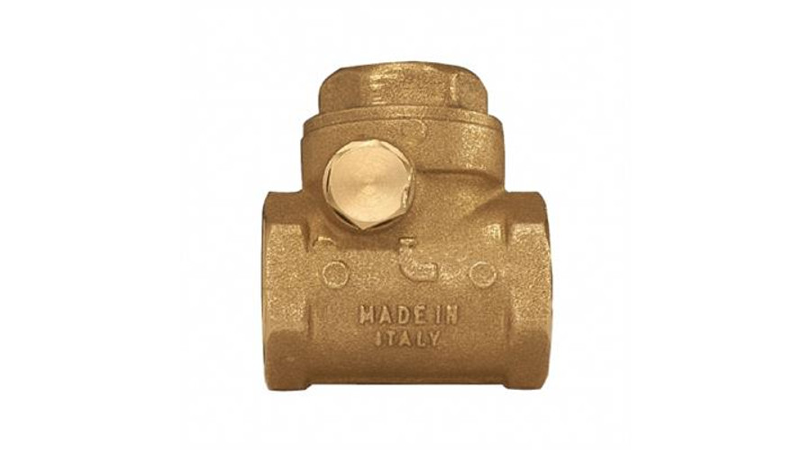 Réz visszacsapó szelep 5/4" lengőnyelves