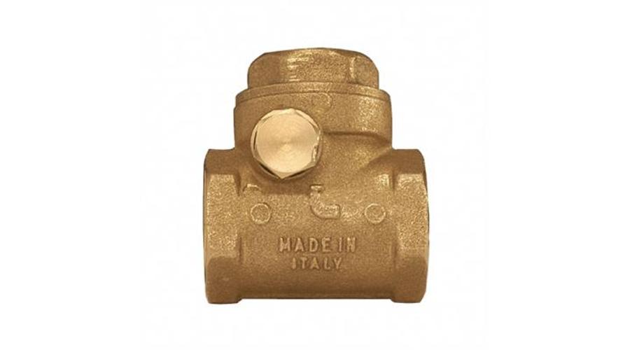 Réz visszacsapó szelep 1/2" lengőnyelves