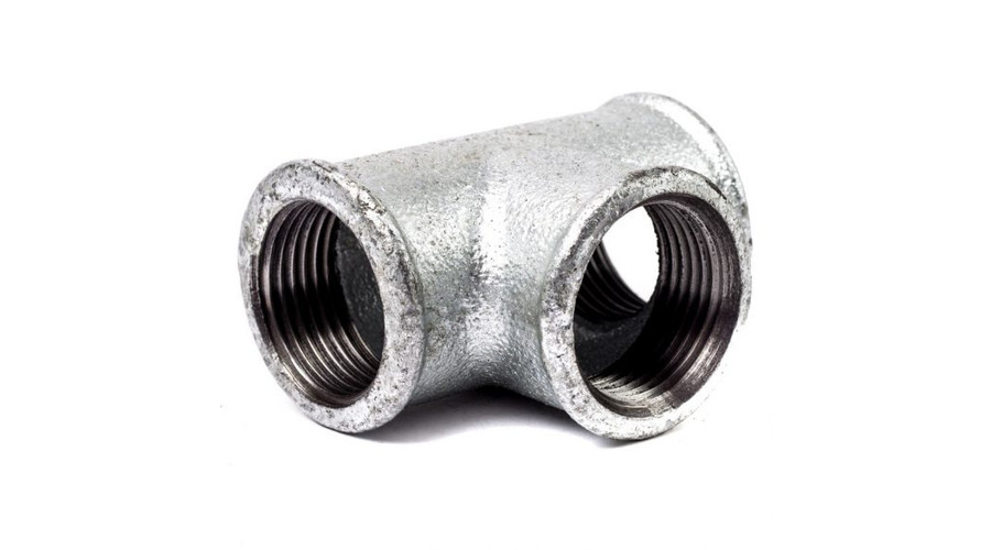 Horganyzott egál T-idom 3/4"