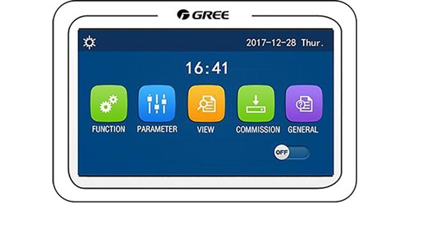 [XE-73-25/G] Központi vezérlő Gree folyadékhűtőkhöz