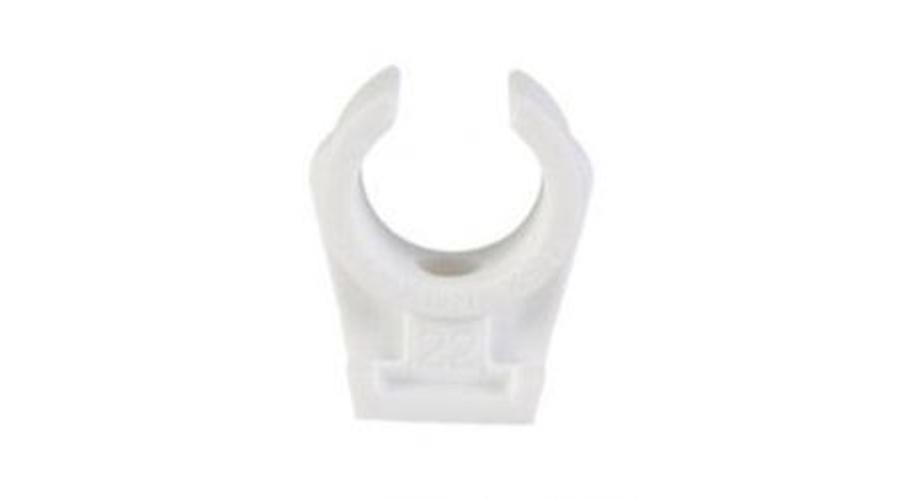 [58260122] Műanyag csőbilincs, szimpla 22mm