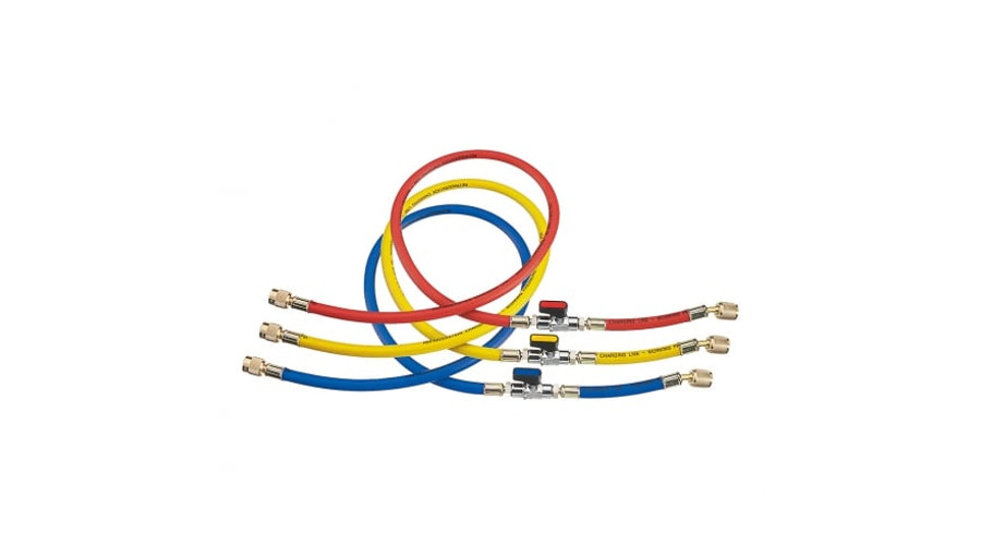 REFCO CCL-36-CA-1/2"-20UNF Töltőcső készlet golyóscsappal 36"/90cm