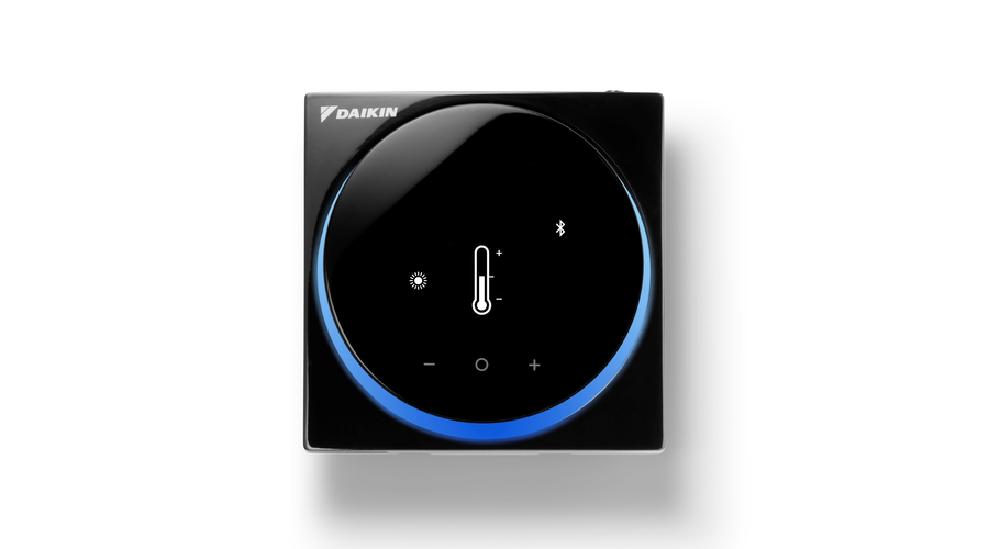 DAIKIN Madoka BRC1H52K7 fali vezérlő Fekete színben