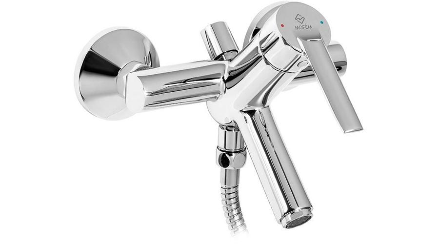 Mofém Mambo-5 egykaros fali kádtöltő csaptelep Basic zuhanyszettel 151-0068-00