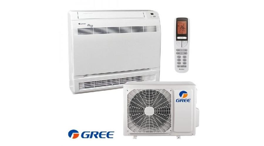 Gree Konzol GEH18AA-K6DNA1F parapetes/padlón álló klíma csomag 5,2 kW