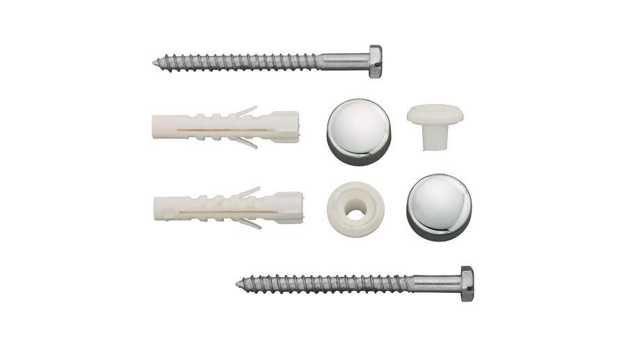 [wc85k] WC-rögzítő készlet, 6 mm x 85 mm, krómozott