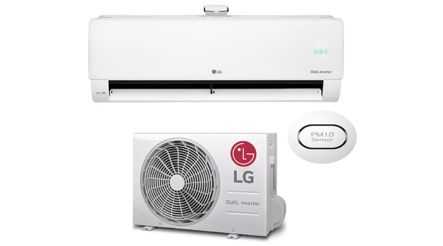 LG Dual Cool&Pure AP12RK oldalfali split klíma csomag 3,5 kW