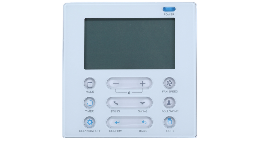 [KJR-120C/BW-E] Midea KJR-120C/BW-E Fali vezetékes távirányító