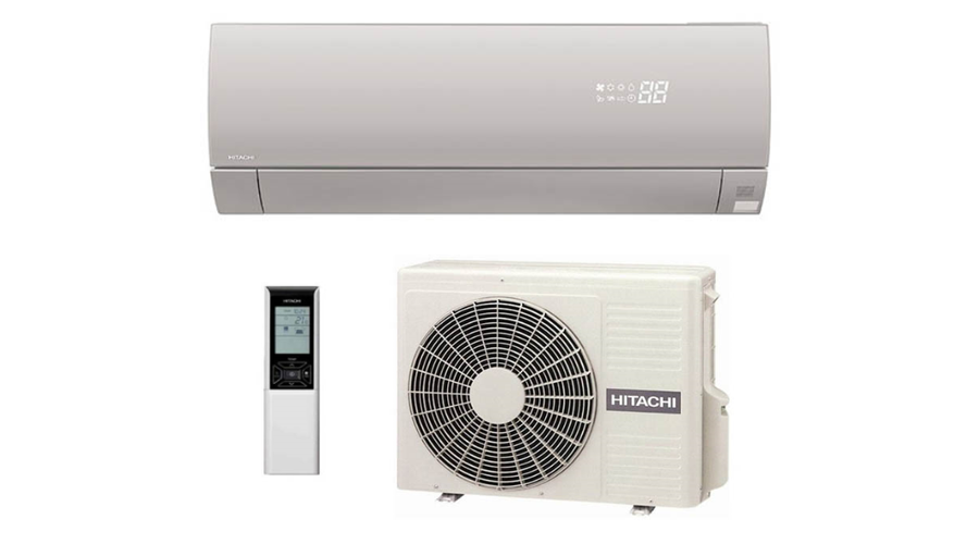 Hitachi Premium RAK-35PSES/RAC-35WSE oldalfali split klíma csomag 3,5 kW  (Ezüst)