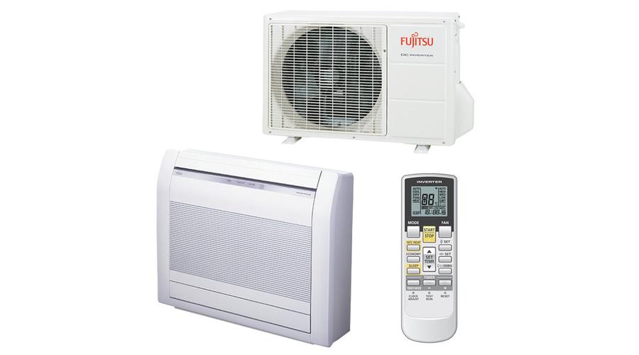 Fujitsu AGEG12KVCA/AOEG12KVCA parapetes split klíma 3,5 kW