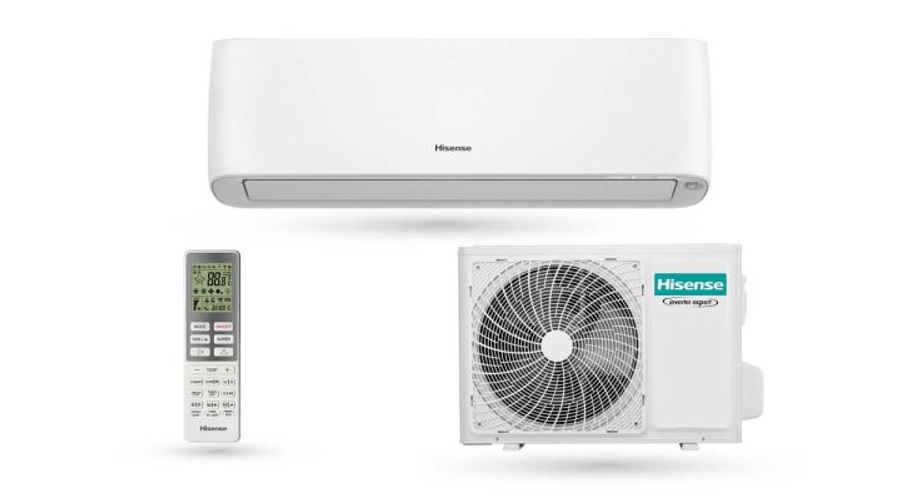 Hisense Energy Pro Plus QG25XV0E oldalfali split klíma csomag 2,6 kW