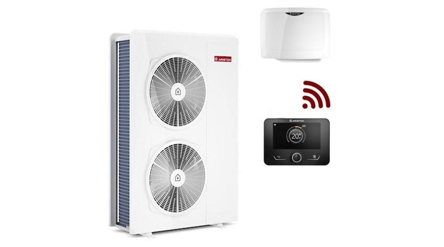 [3301874] Ariston Nimbus Pocket 120 M NET R32 monoblokkos hőszivattyú 12 kW, 1 fűtőkör, 1 fázis (3301874)