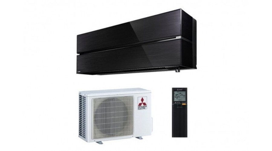 Mitsubishi MSZ-LN35VG2B/MUZ-LN35VG2 Diamond (tükrös fekete) oldalfali split klíma csomag 3,5 kW