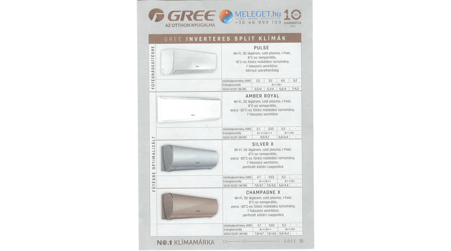 Meleget.hu Gree Szórólap