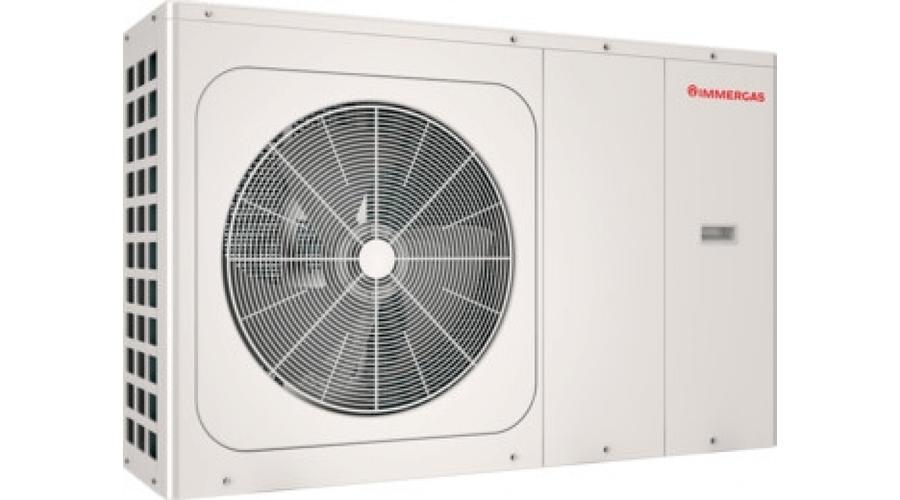 [3.032372] Immergas Magis M 4 monoblokkos, levegő-víz hőszivattyú, 1 fázis