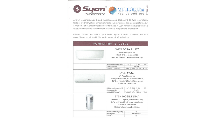 [SYENSZORO] Meleget.hu Syen Szórólap
