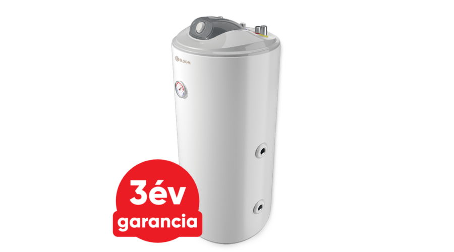 ELDOM Green Line TST 120 felső bekötésű indirekt használati meleg víz tartály - 1 nagyméretű hőcserélővel