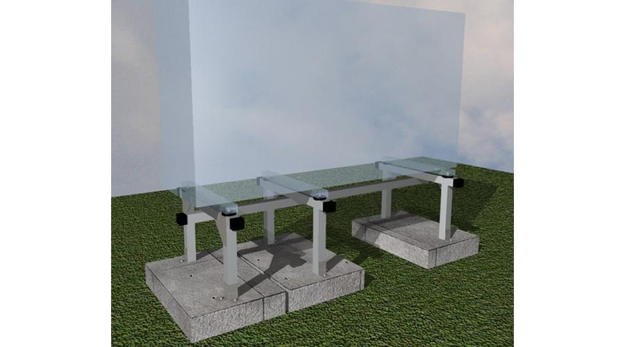 Visimpex MÉRETNÖVELT tartókonzol 350kg