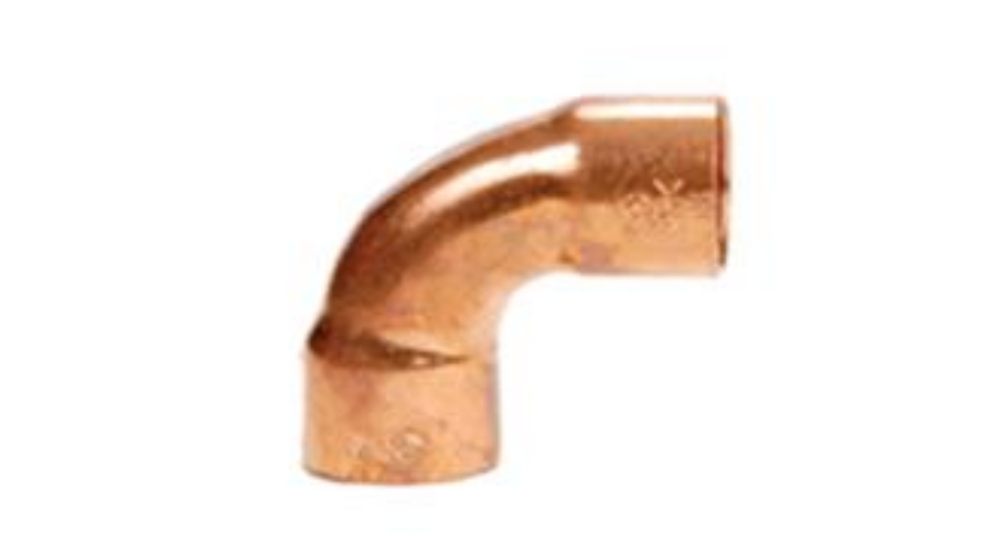 Vörösréz ív idom 22/90 bb