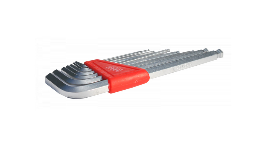 Koelner MO IMBUSZK- 9 GÖMB HOSSZÚ…. MN-54-118 9 db-os hosszú imbuszkulcs készlet gömb fejjel 1,5-10 mm Cr