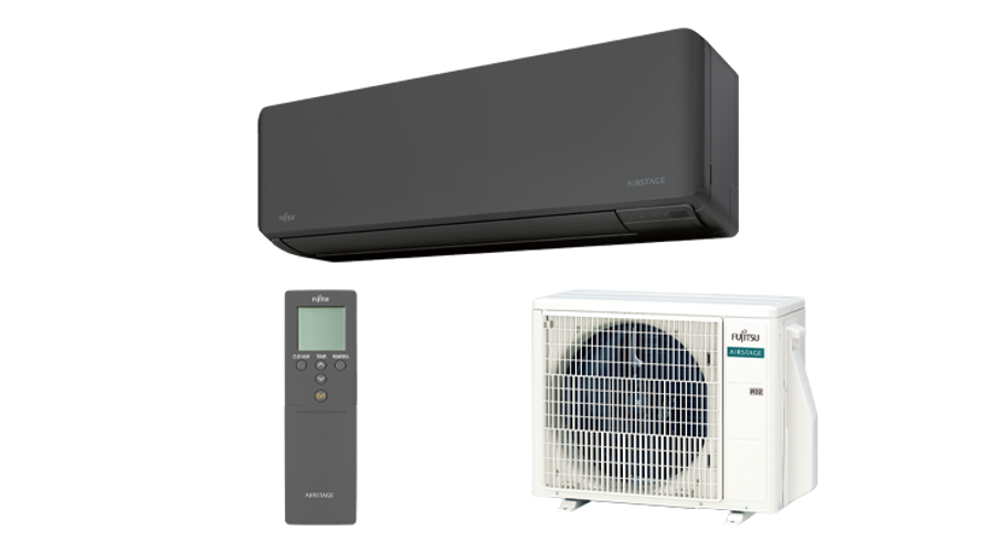 Fujitsu AIRSTAGE ASEH09KMCG-B/AOEH09KMCG oldalfali split klíma csomag 2,5 kW