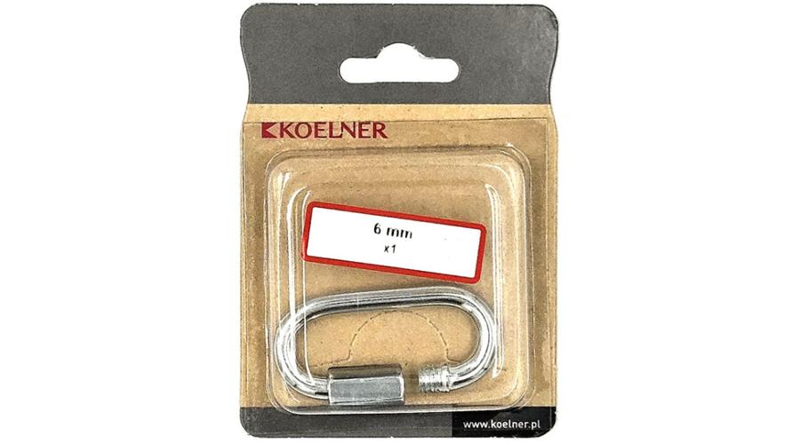 Koelner B-IN-OSKR-08 ....DIN56926A Csavaros szem 8 mm, (1 db/Bliszter;16 db/dob.)