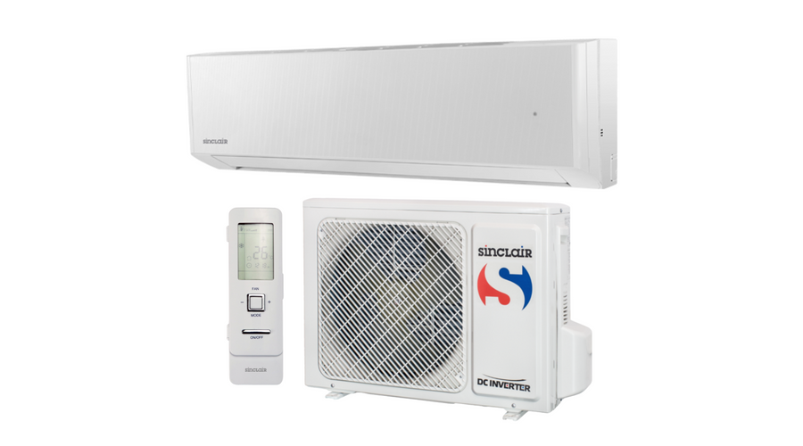 Sinclair Spectrum Plus ASH-09BIS2/W oldalfali split klíma csomag 2,7 kW