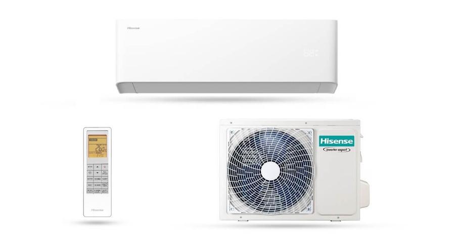 Hisense Uni HB HB35XU0A oldalfali split klíma csomag 3,5 kW