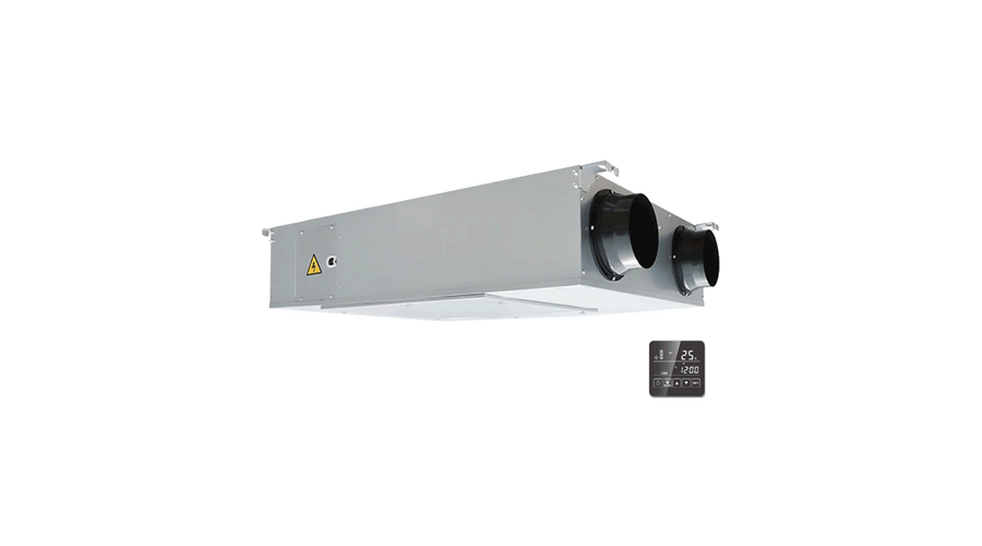 FISHER F-ERVXQ-D300 Hővisszanyerős szellőz. ber. 300 m3/h 230 V