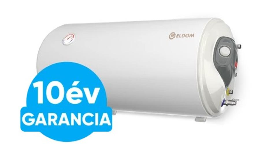 [2317172RSR100R] Eldom Green Line SR100 fekvő - fali indirekt használati meleg víz tartály 1 hőcserélővel (jobbos / 100 liter / 2 kW)