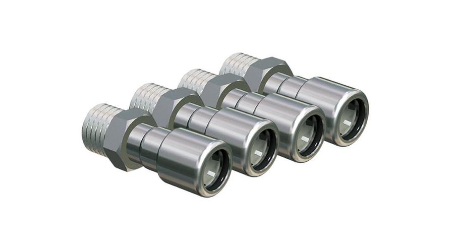 HookJoint Hűtőköri csatlakozó külsőmenetes idom 1/4"-1/4" (6.35-6.35)