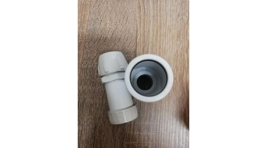 Klíma Kondenzvíz elvezető cseppvízcső 20/16 átalakító szürke