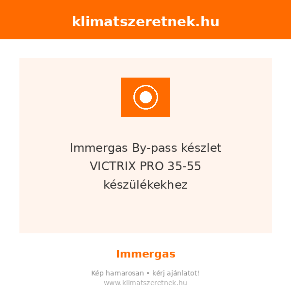 Immergas By-pass készlet VICTRIX PRO 35-55 készülékekhez